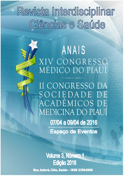 Anais XIV Congresso Médico do Piauí/ II Congresso da Sociedade de Acadêmicos de Medicina do Piauí